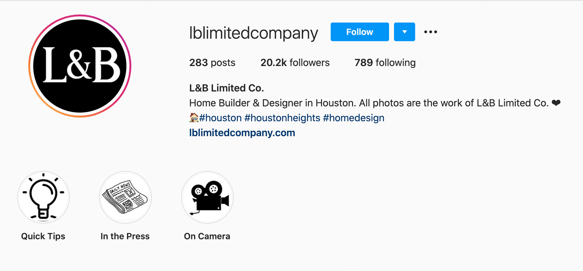 lblimitedcompany-instagram-profile