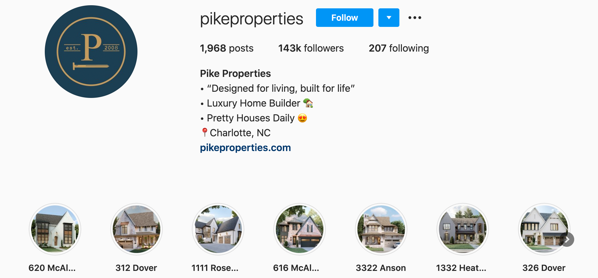 pikeproperties-instagram-profile