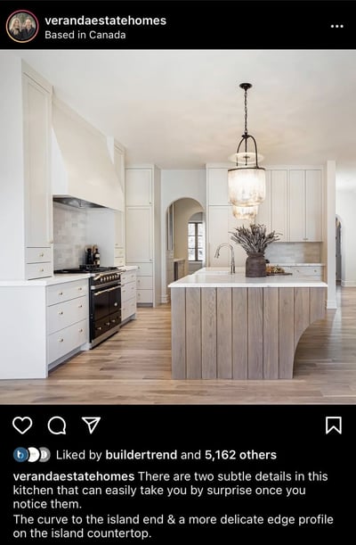 Instagram Post Ideas for Contractors, Remodelers, and Home Builders - Post Project Features