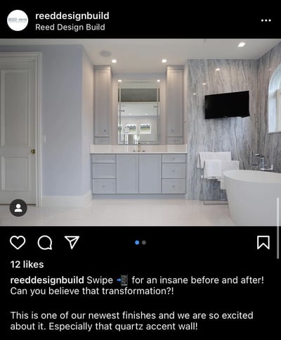 Instagram Post Ideas for Contractors, Remodelers, and Home Builders - Post Before and After Photos