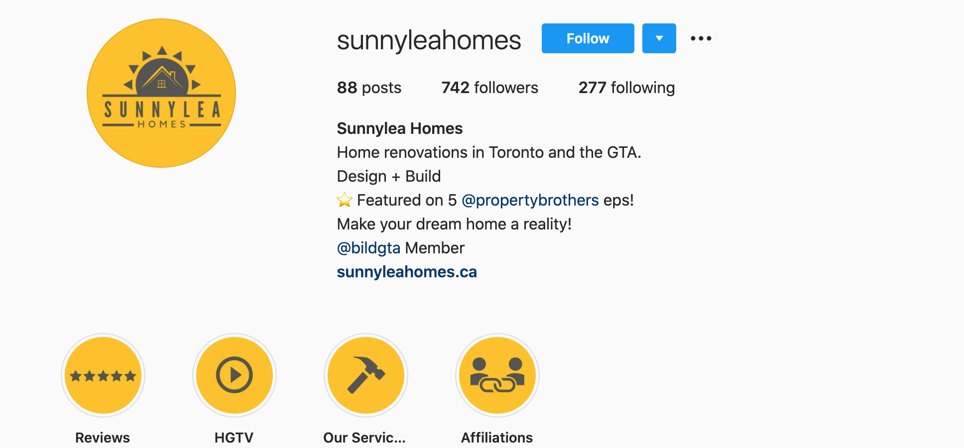 sunnylea-homes-sunnyleahomes-instagram-profile