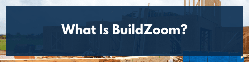 What Is BuildZoom?