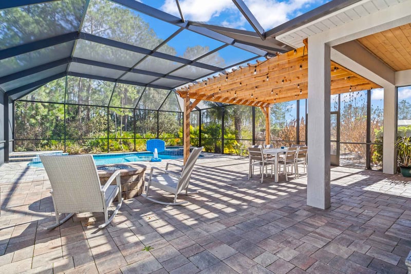 pool enclosure and pergola in jacksonville florida