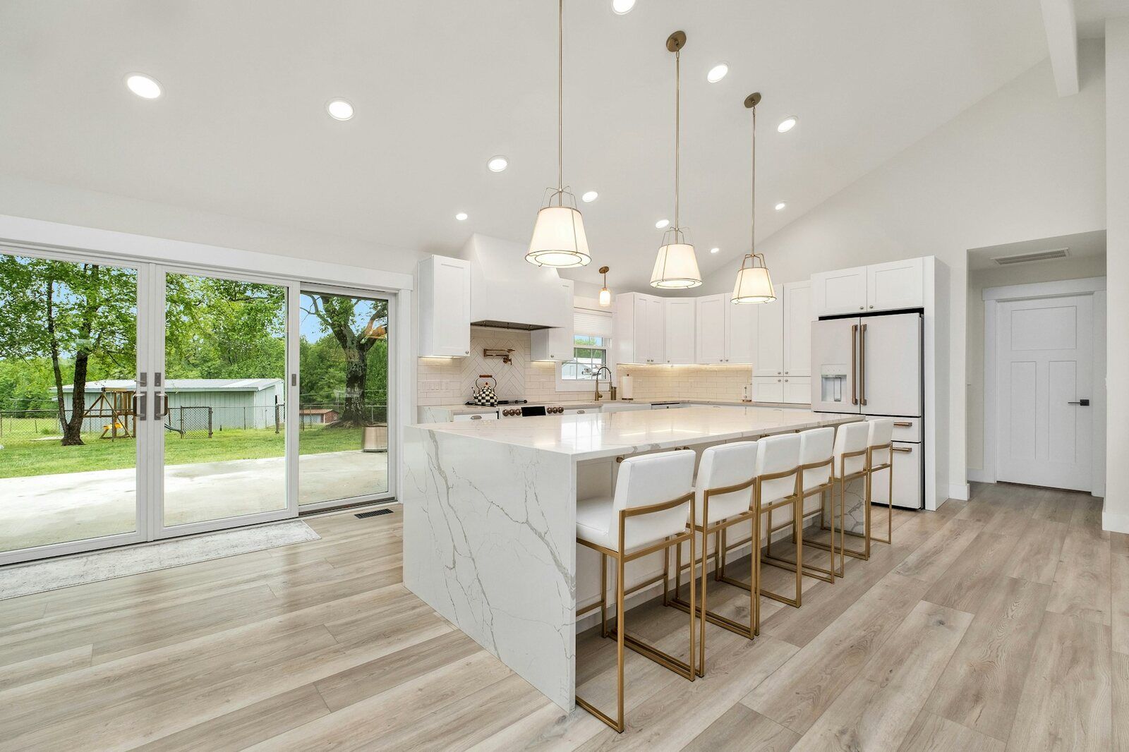 construction remodeling trends this year newly remodeled white kitchen