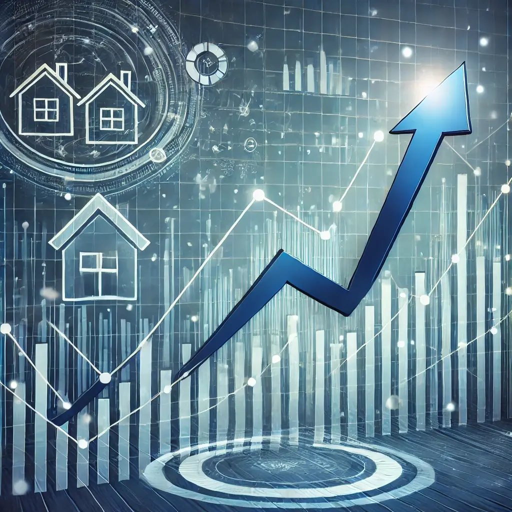 housing market graph going upward